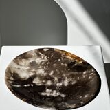 Dish in petrified wood