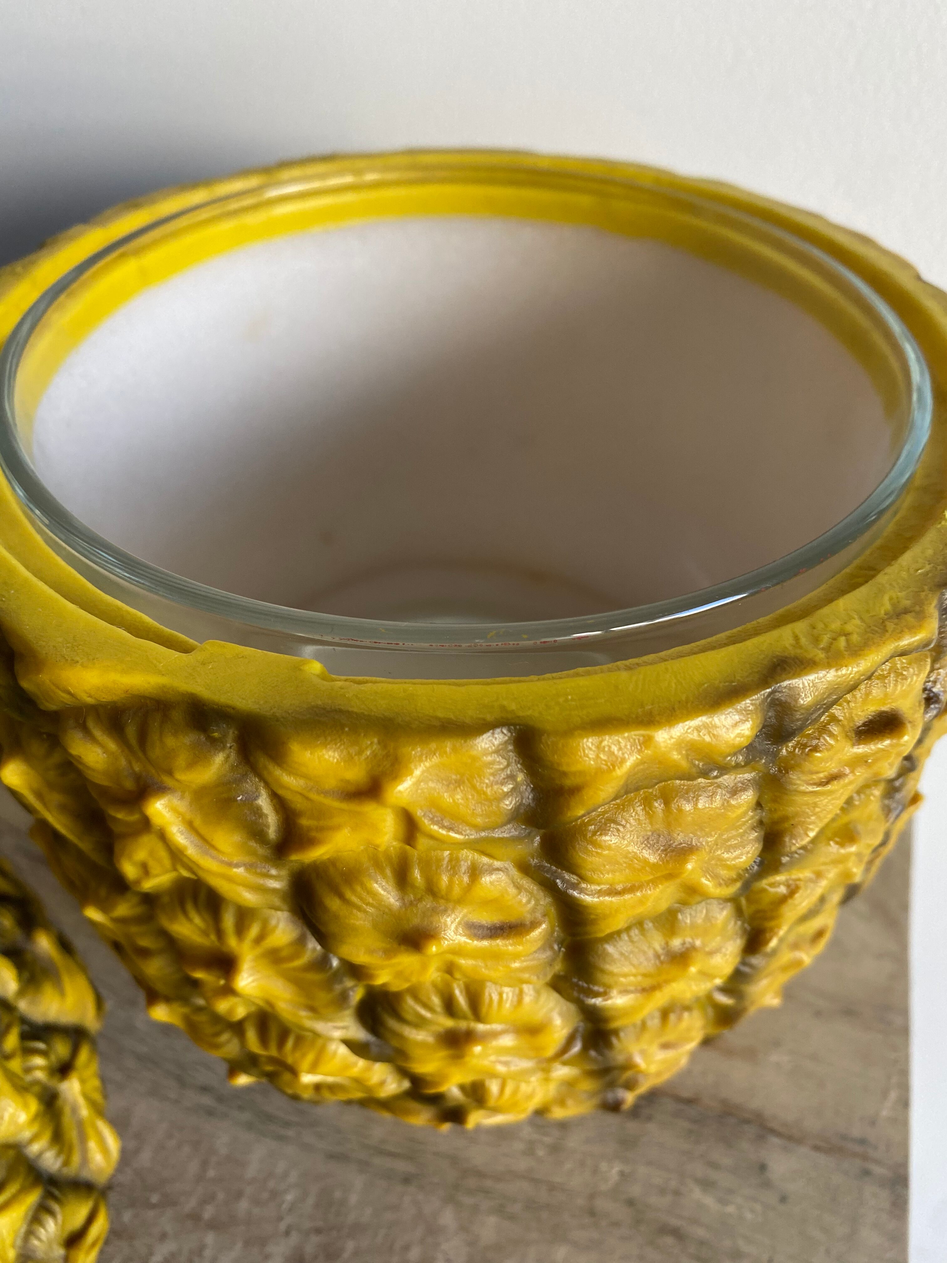 Vintage pineapple ice bucket