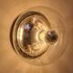Set of 2 RZB Leuchten wall or ceiling lights in bubble glass, Germany, 1970s