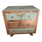 Commode 3 tiroirs relookée