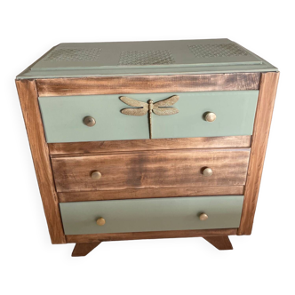 Revamped 3-drawer chest of drawers