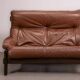 Canapé et fauteuil brutalistes hollandais conçus par Gerard Van den Berg pour Montis, vers 1980