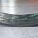 Large shallow dish (signed) in French studio stoneware from the 1960s-70s.