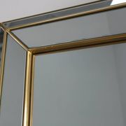 Large Hollywood Regency Deknudt Mirror in Gilt Frame, Belgium, 20th century