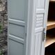 Parisian art deco wardrobe solid oak 1930