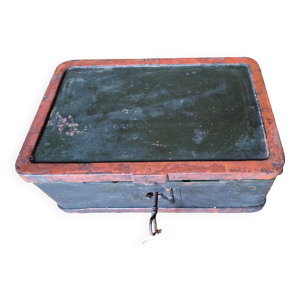 Valise coffre de soldat,