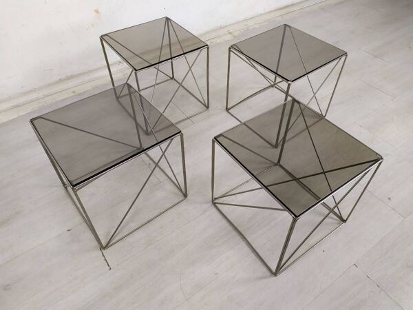 Tables basses max sauze vintage