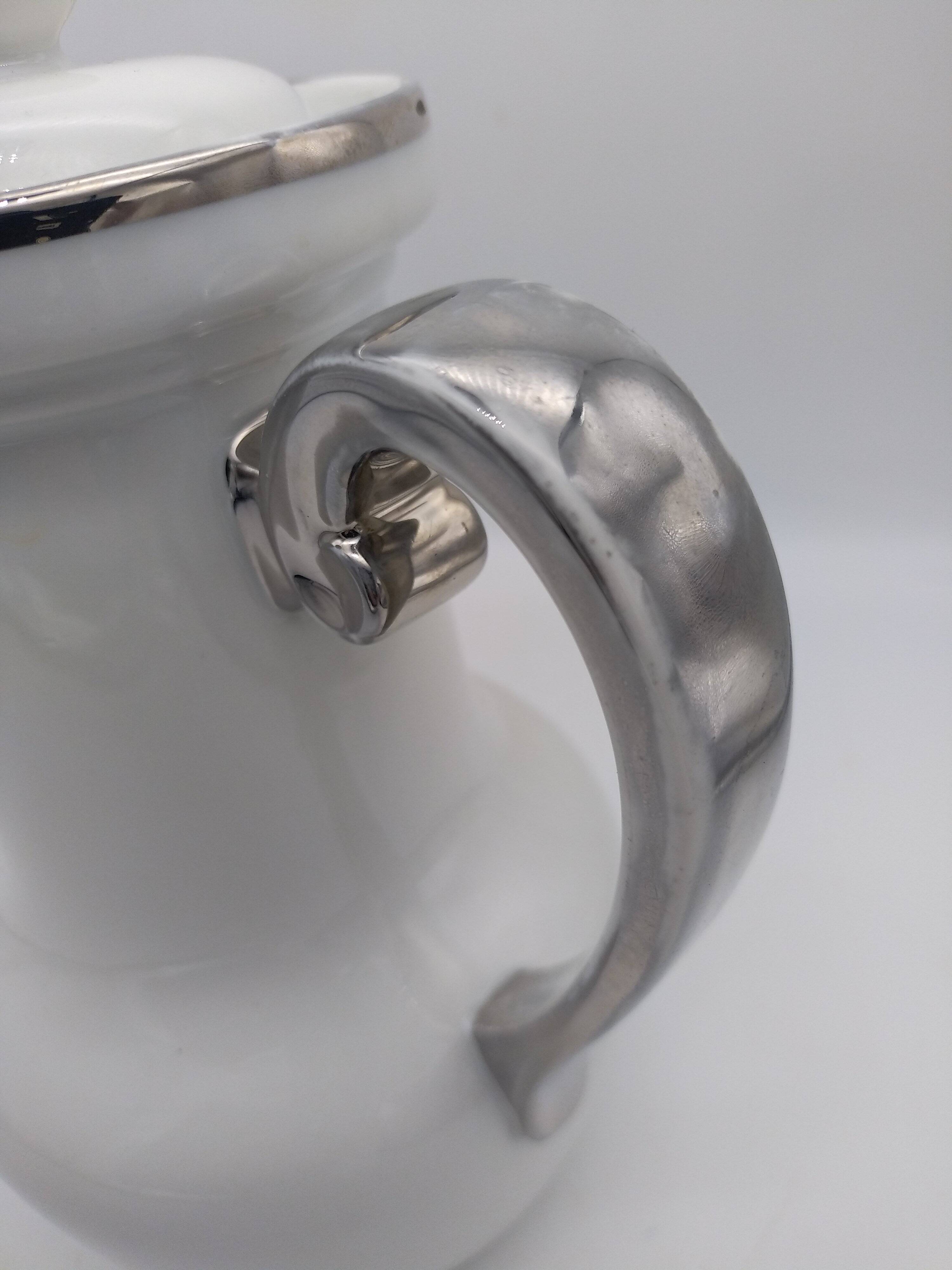 Teapot Coffee Maker Aluminite Frugier Limoges.