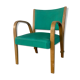 Fauteuil "bow wood" pour Steiner en bois courbé vintage 1950
