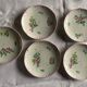 Lot de 5 assiettes à mignardises KG Luneville