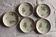 Set of 5 KG Luneville mignardise plates