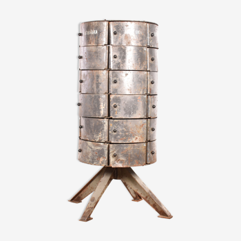 Industrial chest of drawers metal cabinet