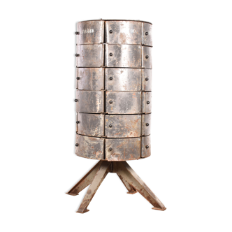 Industrial chest of drawers metal cabinet