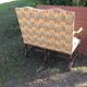 Seat style Louis XIII