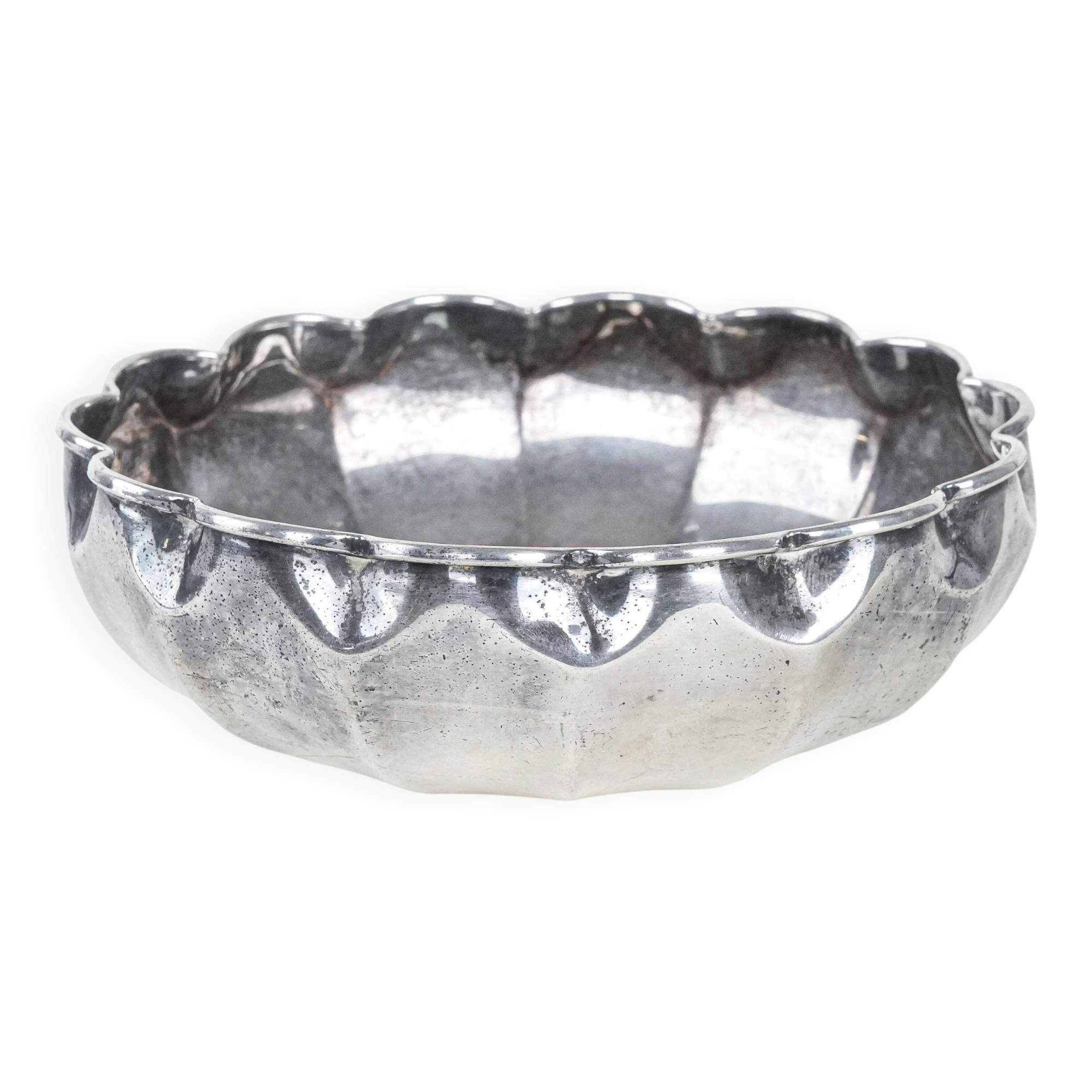 Metal bowl, Italian design, 1960s, made in Italy