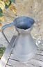 Vintage pewter jug, very large & heavy. ,  French