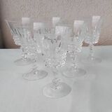 Crystal footed glasses