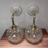 Pair of vintage wall sconces