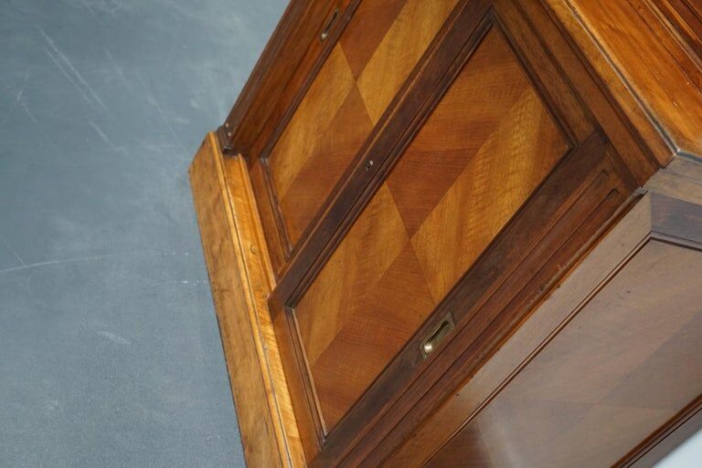 Walnut apothecary furniture France 1920s