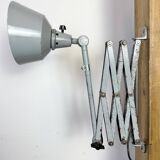 Industrial Scissor Wall Lamp by Curt Fischer for Midgard, 1930s
