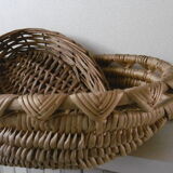 Vintage artisanal baskets