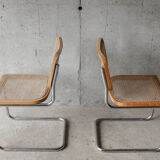 Pair of Cesca B32 chairs by Marcel Breuer