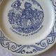 3 Yoplait advertising plates - The 3 musketeers