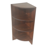 Wooden corner shelf