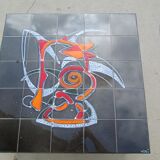 Square coffee table signed adri