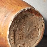 Potter bottle enamelled earth art-populaire XIXth