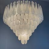 Venetian chandelier in Murano glass circa 1980