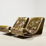 Willy Guhl Pair of Loop Chairs for Eternit Switzerland 1954
