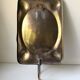 Vintage Scandinavian Brass Wall Candle holder Sconce height 29cm