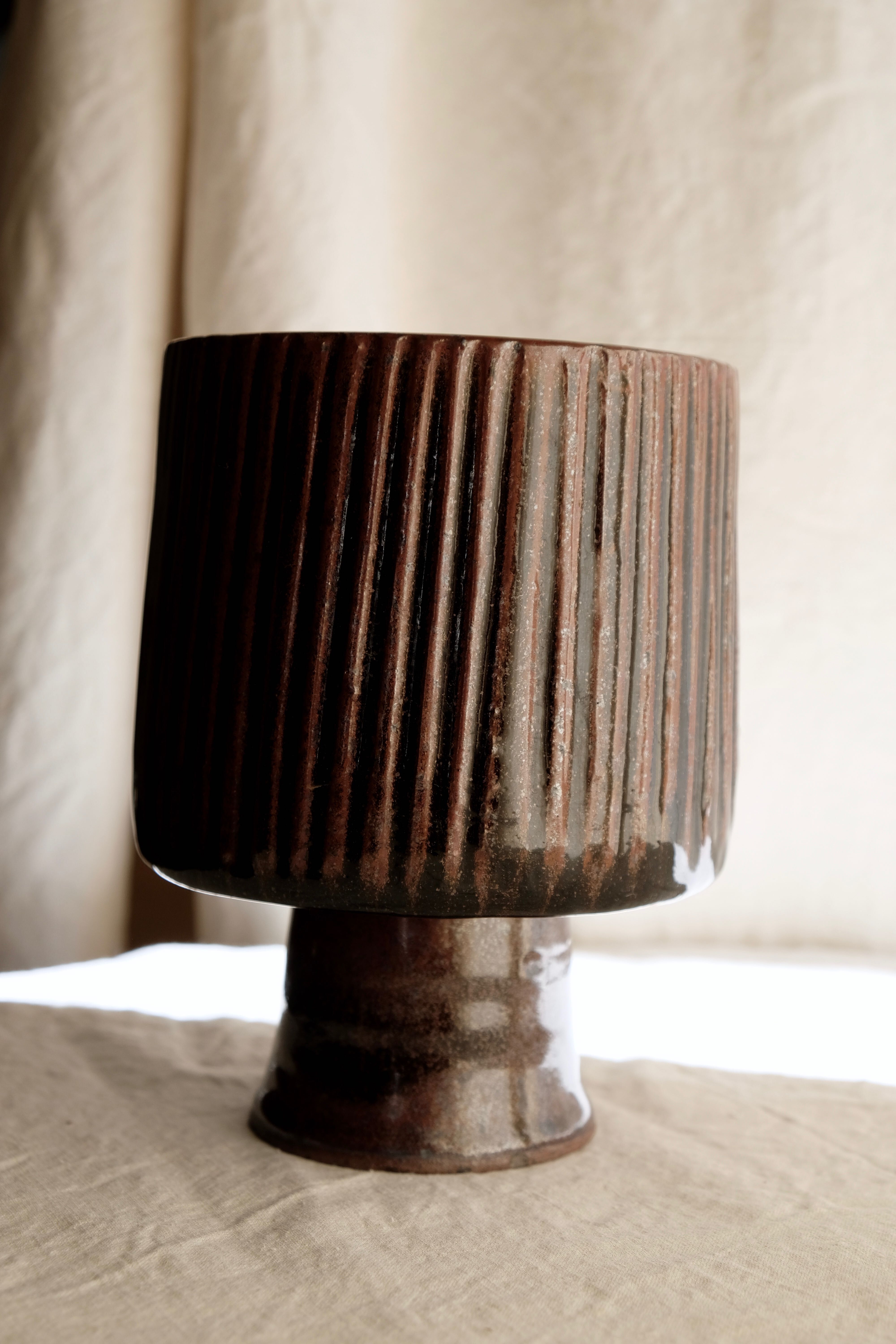 Vintage Japanese vase ikebana