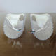 Pair of transparent plexiglass sconces 1970