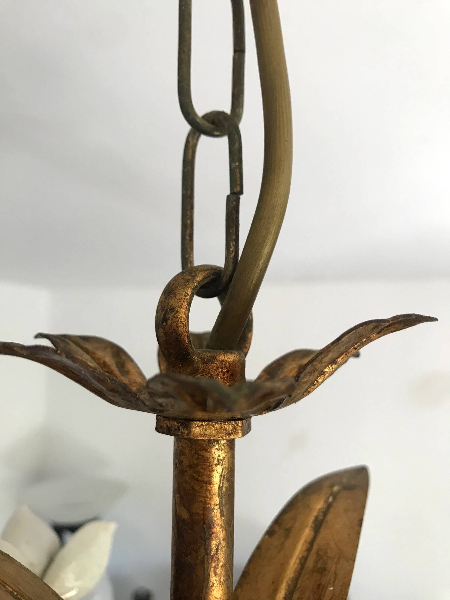 Vintage pendant light by Hans Kogl