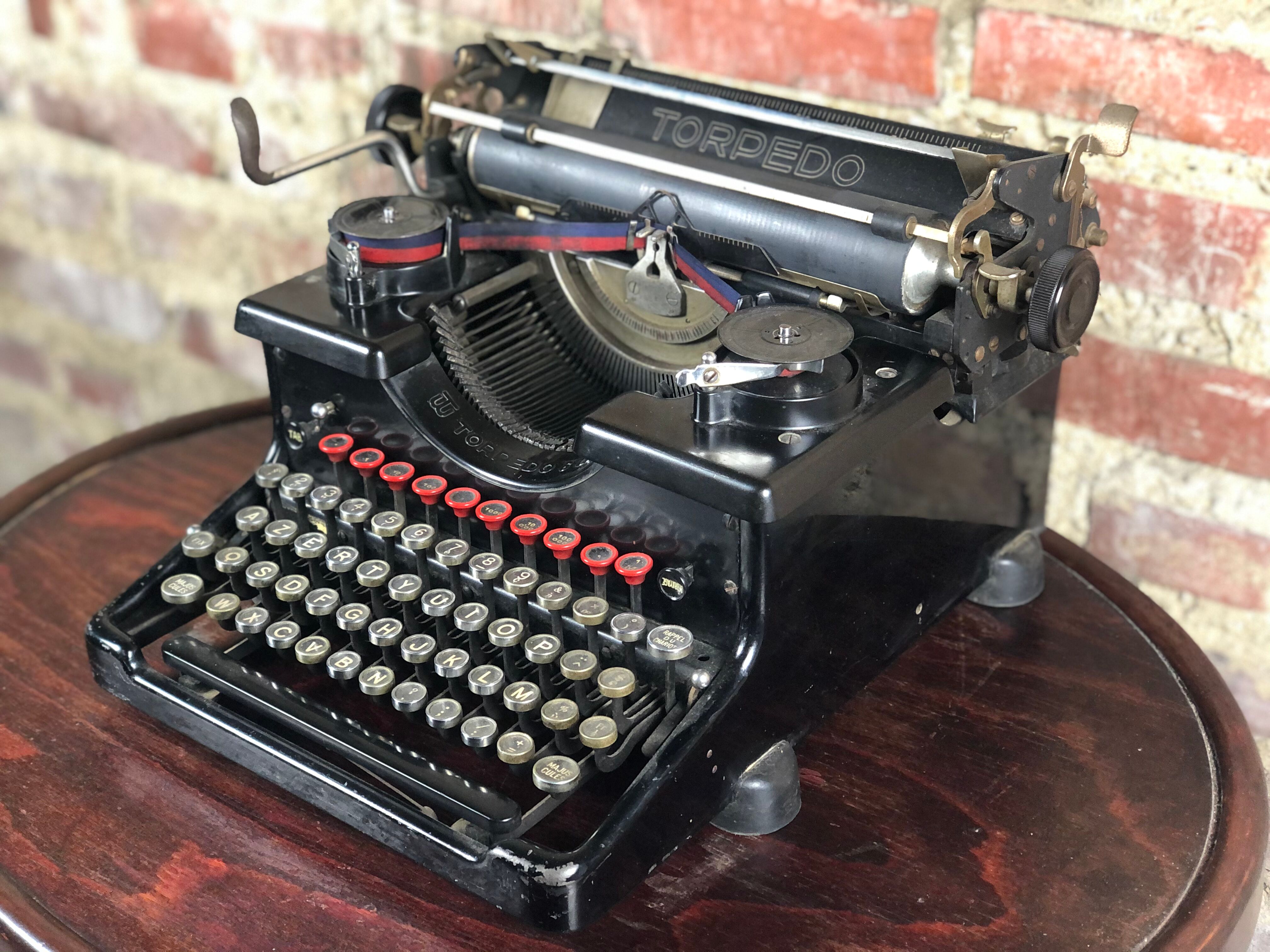 Torpedo typewriter 1920