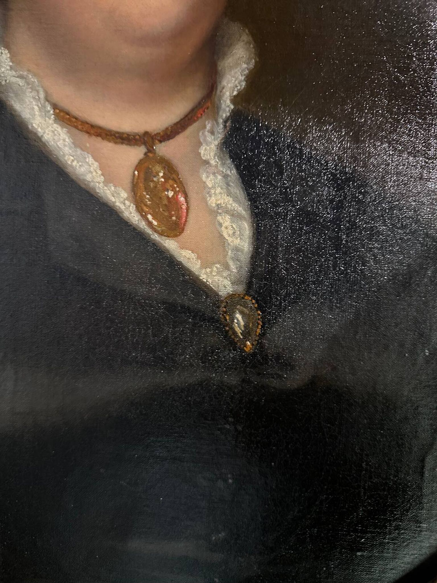 Portrait of Napoleon III by Madame de Saint-Hilaire by Giuseppe Signorin