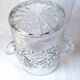 Crystal ice champagne bucket hand size Valery Klein Bertrichamps / Bacc