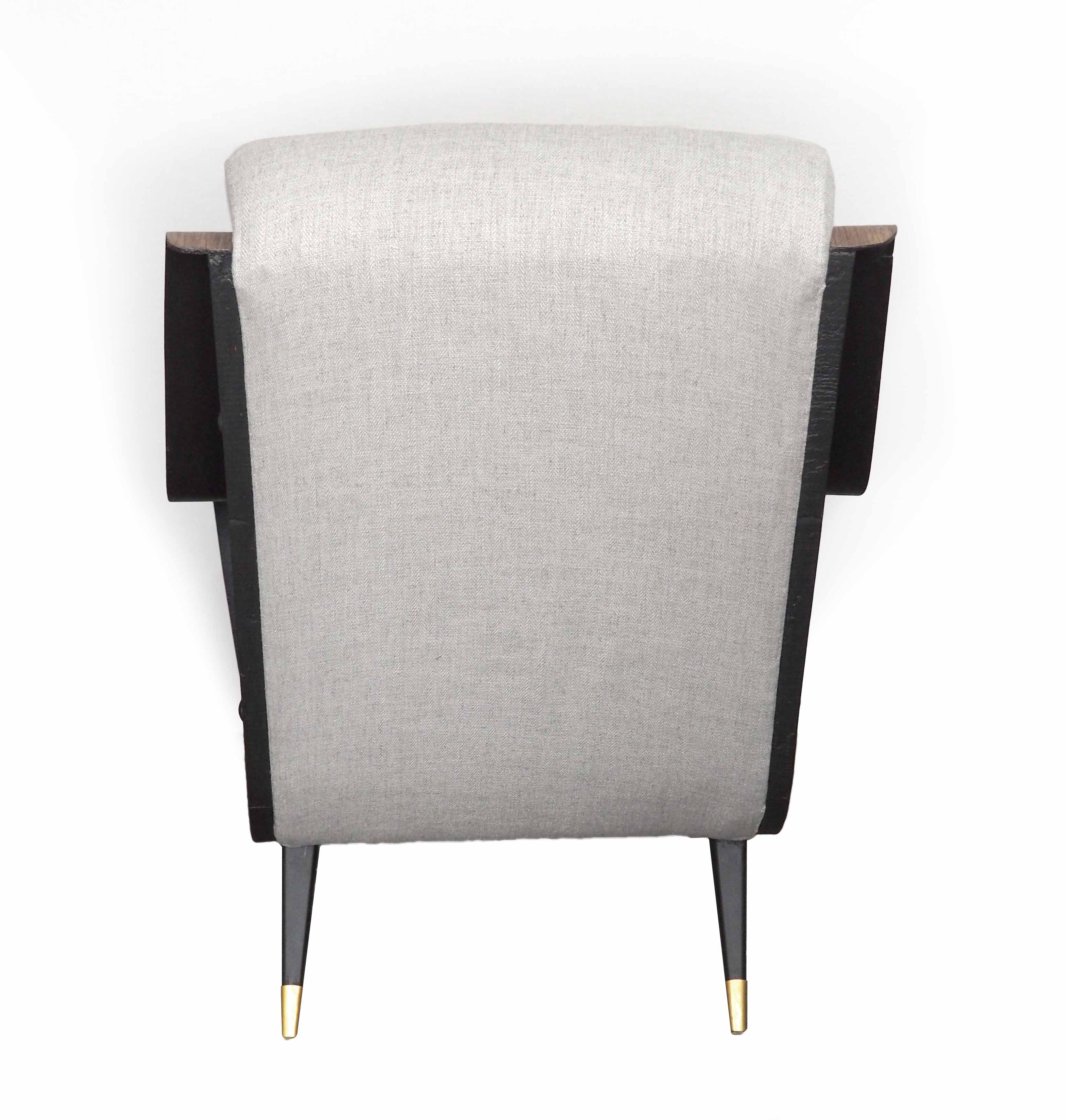 Armchair 50s reupholstered