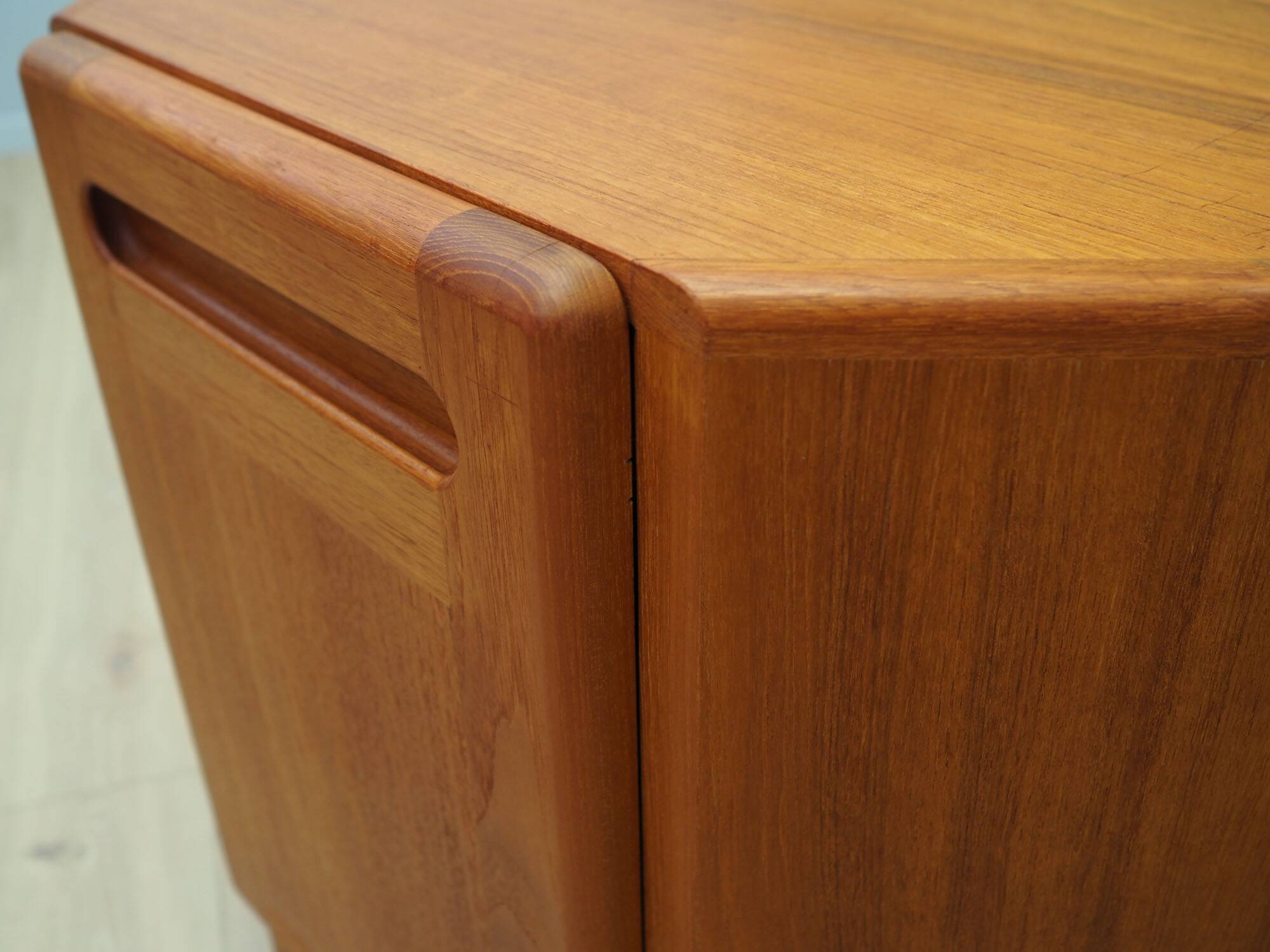 Teak cabinet, Danish design, 1970s, production: Denmark