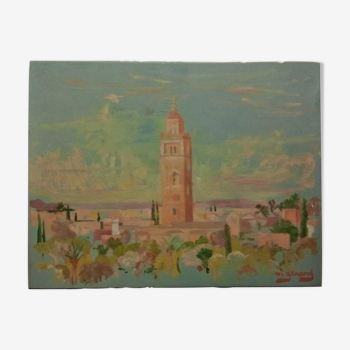 Vue de la Koutoubia Marrakech Maud Gérard