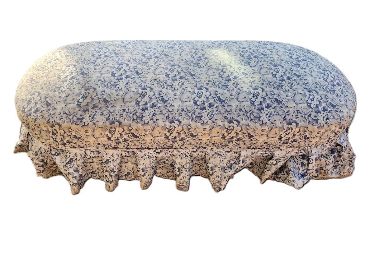 Napoleon III Pouf Bench to renovate