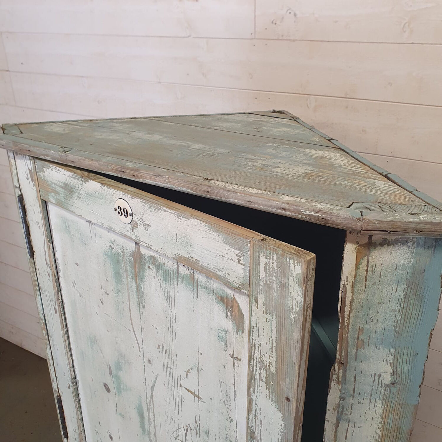 Patinated cabinet
