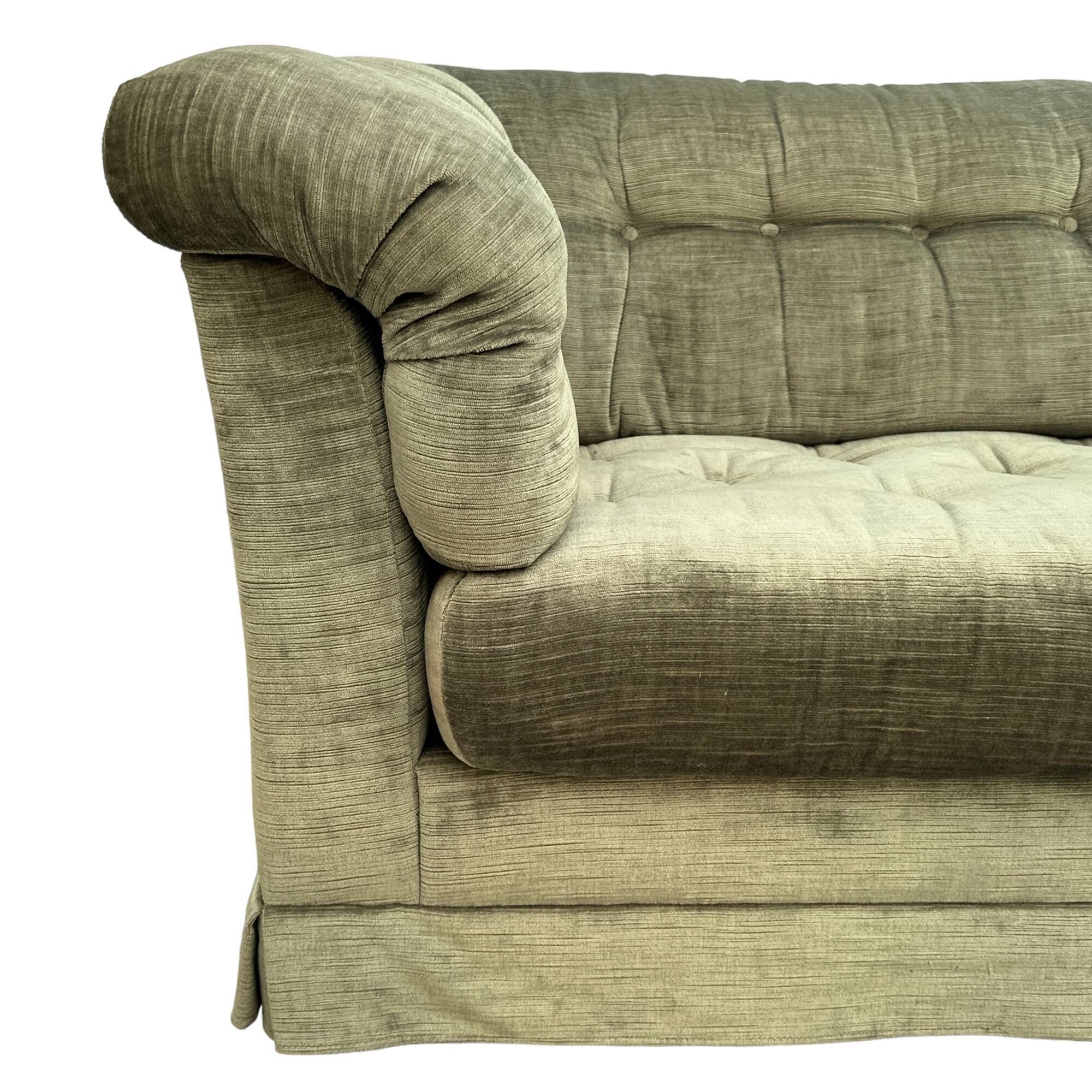 A 3-seater sofa designed by swedish manufacturer dux in the 1960s.