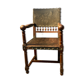 Henri II style armchair