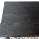 Table finition bois brule / shou-sugi-ban