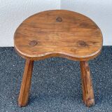 French brutalist tripod stool