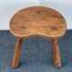 French brutalist tripod stool