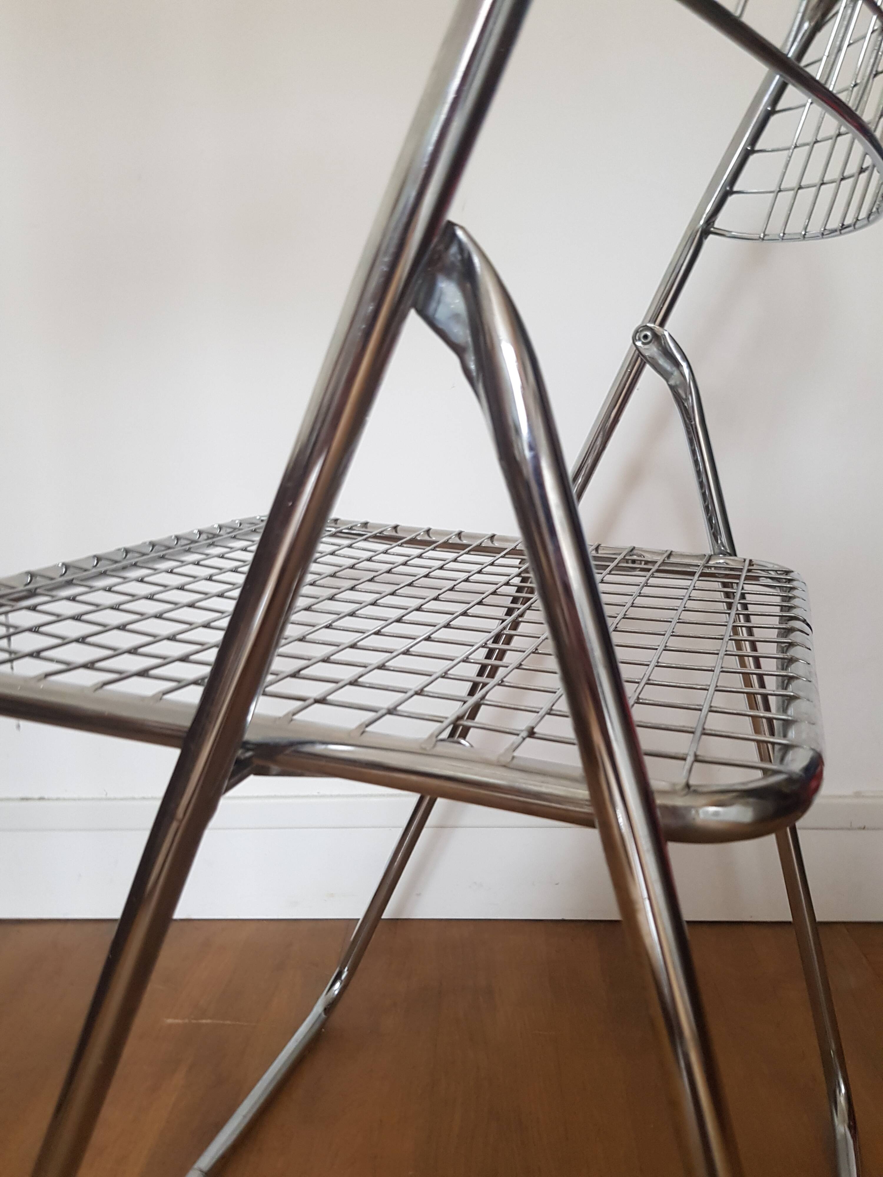 Chaise pliante modèle rappen par Niels Gammelgaard